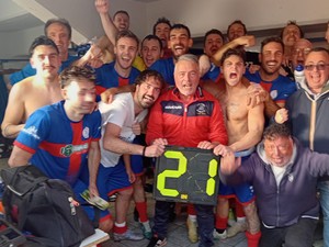 LA SALA STAMPA DI PRIMA C - SIRI: "Vittoria fondamentale per la salvezza"