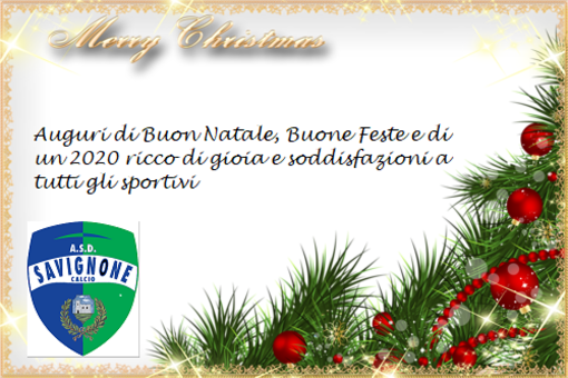 SAVIGNONE Gli auguri di Natale