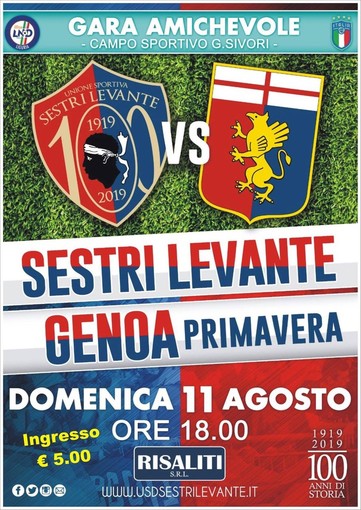 AMICHEVOLE Sestri Levante-Genoa Primavera