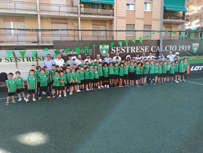 SESTRESE La scuola calcio in festa