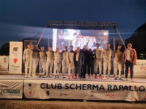 Verso gli Europei &quot;Genova 2025&quot; successo a Portofino per &quot;Scherma in Piazzetta&quot; con le stelle Macchi e Bianchi