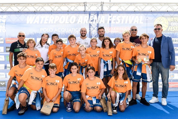 RAPALLO NUOTO La squadra di pallanuoto Under 12 decima in Italia RAPALLO NUOTO La squadra di pallanuoto Under 12 decima in Italia