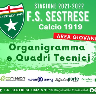 L'AREA GIOVANI DELLA SESTRESE parte per una grande stagione ⭐💚⚽