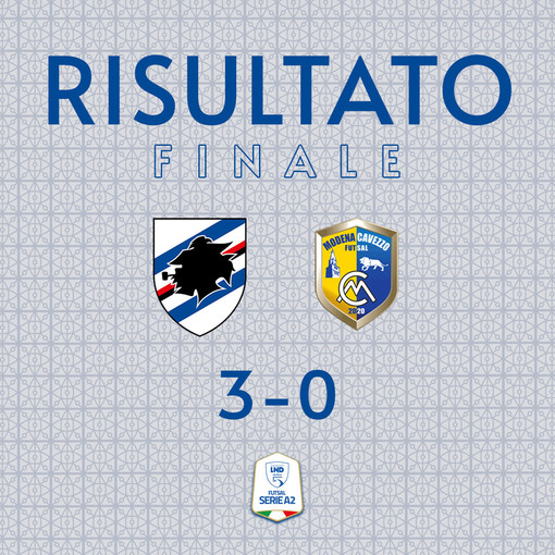 FUTSAL Tris della Sampdoria sul Modena