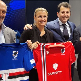 CALCIO A 5 Nuove maglie 2022/23, Lanna: “Samp Futsal porta questi magnifici colori in giro per l’Italia e lo fa con grande onore”