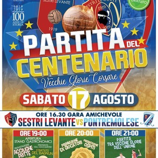 SESTRI LEVANTE La partita del Centenario