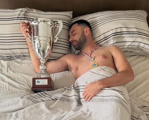 Nicolò e la Coppa Liguria: un'immagine che si ripete...