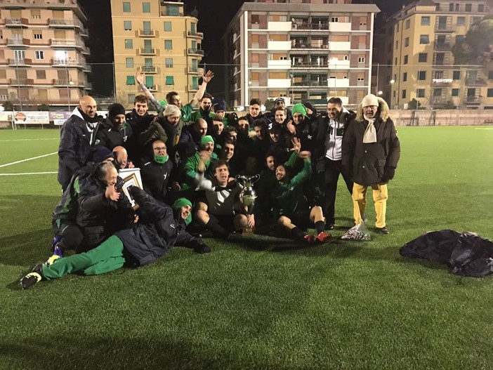 FOTO E VIDEO La Sestrese vince la Coppa Italia