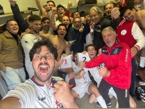 LA SALA STAMPA DI PRIMA C - SIRI: "Nel calcio contano i risultati e le vittorie..."