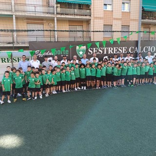 SESTRESE La scuola calcio in festa