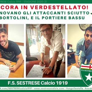 ANCORA IN VERDESTELLATO! Tre gradite conferme in casa Sestrese