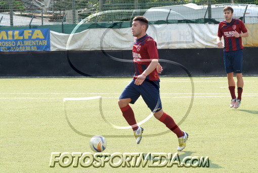 Sanguineti con la maglia del Casarza