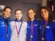 (Nella foto di Andrea Staccioli / deepbluemedia.eu, in alto le quattro atlete della Rari Nantes Savona da sinistra: Costanza Di Camillo, Costanza Ferro, Camilla Cattaneo e Linda Cerruti.