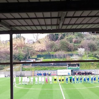 Sestrese e San Cipriano al via, nel nuovo Borzoli a Sestri Ponente, dopo un anno interminabili di lavori. E' subito derby!