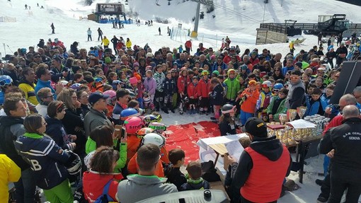 Tutti i neocampioni regionali liguri di gigante e slalom speciale a Prato Nevoso