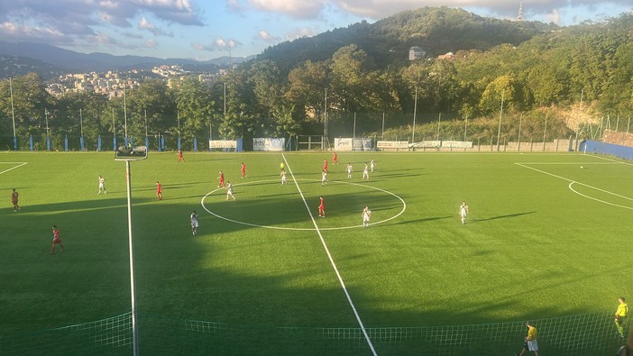Sampierdarenese e Serra Riccò all'esordio stagionale sul campo del Belvedere di Sampierdarena Alta
