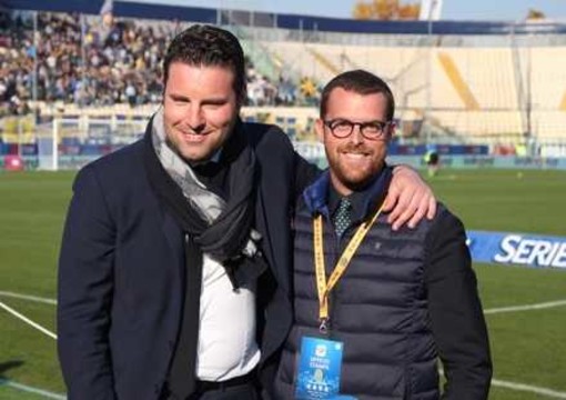 Matteo Scala e Pietro Pisano oggi a Modena per Carpi-Verona