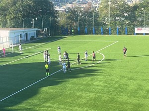 Sampierdarenese e Borgo Incrociati in campo al "Morgavi" del Belvedere, esordio per entrambe in questa nuova stagione sportiva