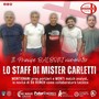 GENOVA CALCIO Ufficializzato lo staff di mister Carletti