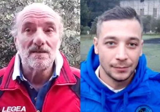 Alfio Scala e Luca Calcagno, il &quot;vecchio&quot; e il &quot;bambino&quot; (come direbbe Guccini) si &quot;passano&quot; 35 anni: sono l'allenatore più anziano e quello più giovane del calcio ligure dalla Serie A alla Promozione