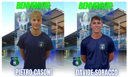 CAPERANESE Ufficializzati Soracco &amp; Casoni