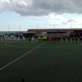 Sestrese e Pontelungo in campo per il fischio d'avvio: è la partita clou della 23^ giornata di campionato, in palio un posto nei play off