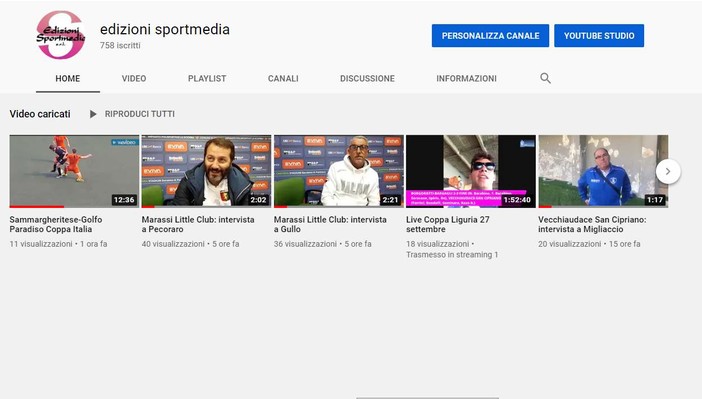 ISCRIVETEVI AL NOSTRO CANALE YOUTUBE per rimanere sempre aggiornati sul calcio ligure