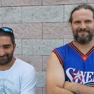 Diego Ramunno con Matteo Spagnolo