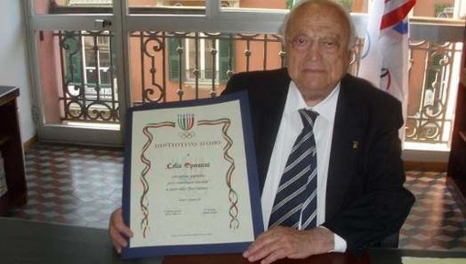 Rari Nantes Savona in lutto per la scomparsa dell’ex presidente provinciale del Coni di Savona Lelio Speranza