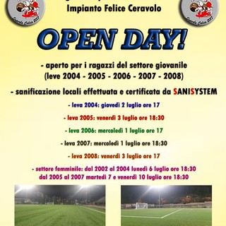 SUPERBA Da oggi al 10 luglio gli OPEN DAY per tutte le leve