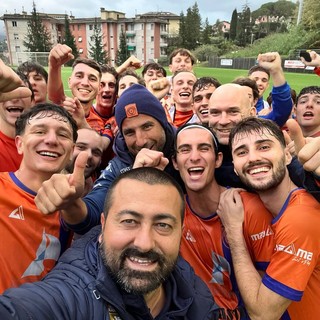 selfie post partita per mr Giacobbe e la sua Samm