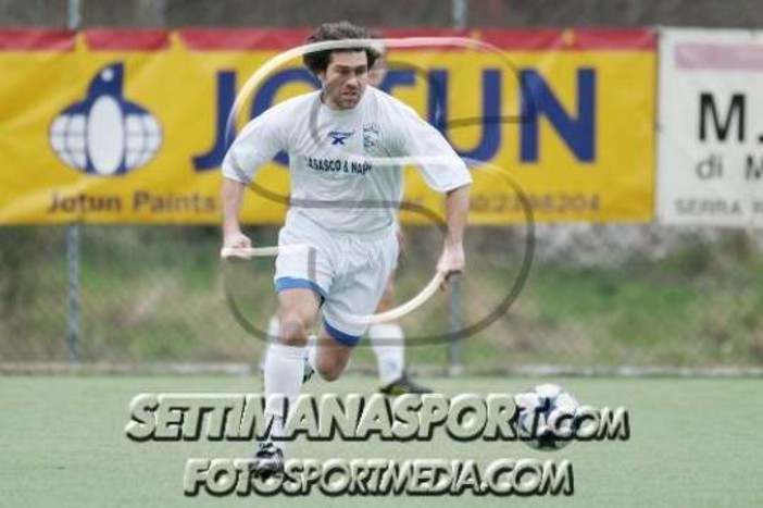 Spinelli nel 2011 con la maglia del San Cipriano