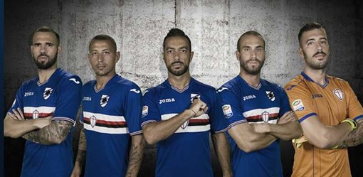Sampdoria e Joma presentano la collezione ufficiale 16/17