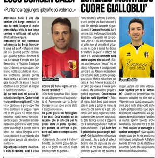 Sportmedia, la pagina di Borgo Incrociati e Valponte