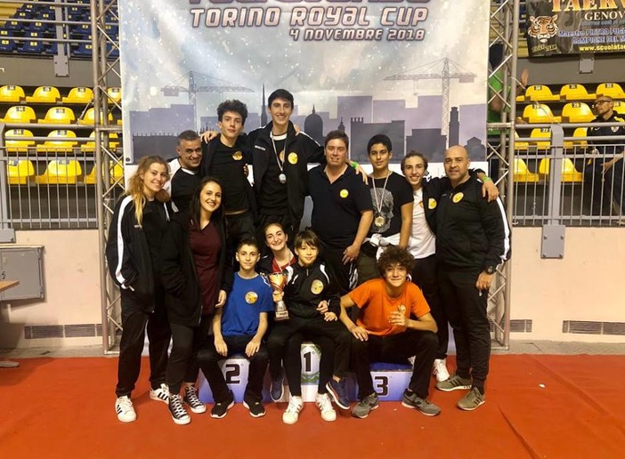 Lanterna Taekwondo sette volte d'oro a Torino