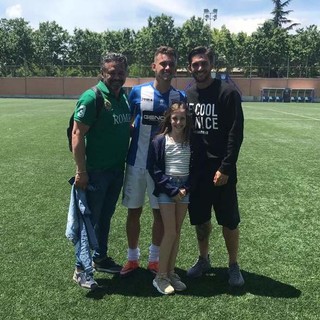 Lirio Torregrossa con i figli Raul ed Ernesto