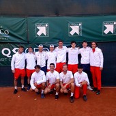 TENNIS CLUB GENOVA festeggia la vittoria del suo portacolori Gianluca Cadenasso TENNIS CLUB GENOVA festeggia la vittoria del suo portacolori Gianluca Cadenasso