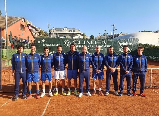 Pari interno in rimonta per il Park Tennis Genova all'esordio in A1 maschile con TC Pistoia