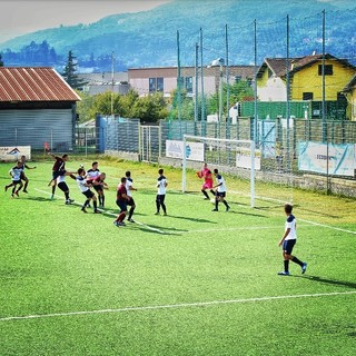 Il gol dell'1-2 di Fabrizio Traverso