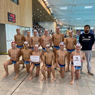 PALLANUOTO Bogliasco: UNDER 14 D'ARGENTO IN TERRA FRANCESE