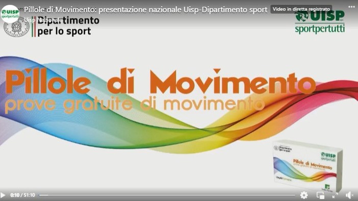 VIDEO/ Pillole di Movimento