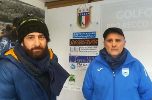 VIDEO - Golfo Paradiso-Casarza 3-0, il commento di Gabriele Venuti e Mario Foppiano