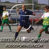 Maurizio nel 2002 con la maglia della Praese Maurizio nel 2002 con la maglia della Praese