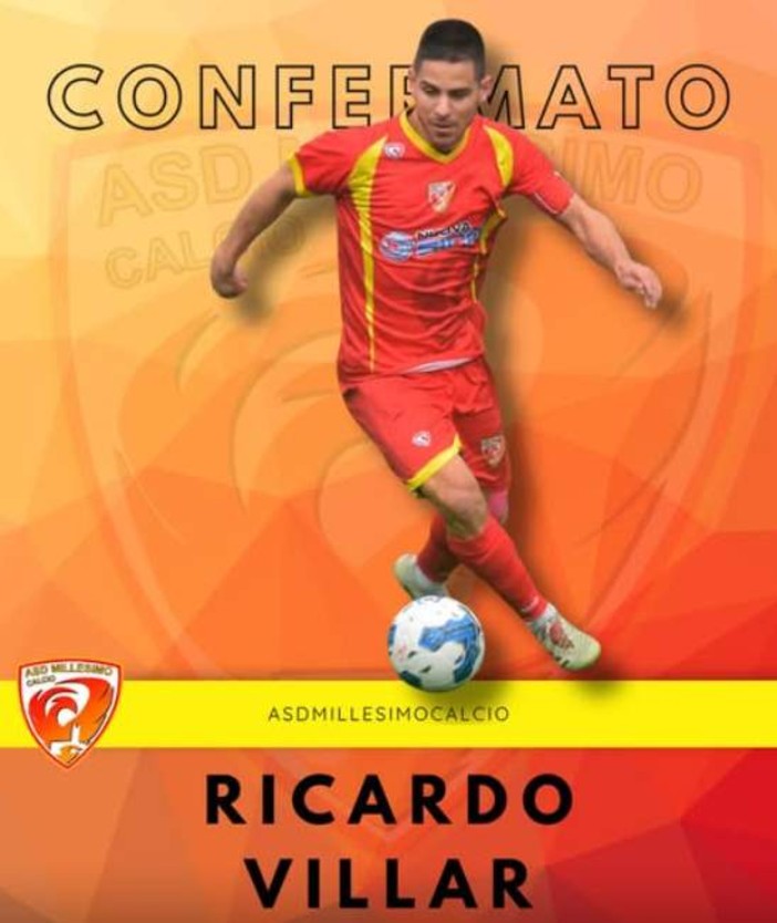 MILLESIMO La conferma di Ricardo Villar MILLESIMO La conferma di Ricardo Villar