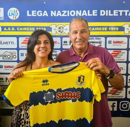 CAIRESE La conferma di Franco Pizzorno nello staff