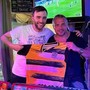 Mister Zamboni con il patron Icardi