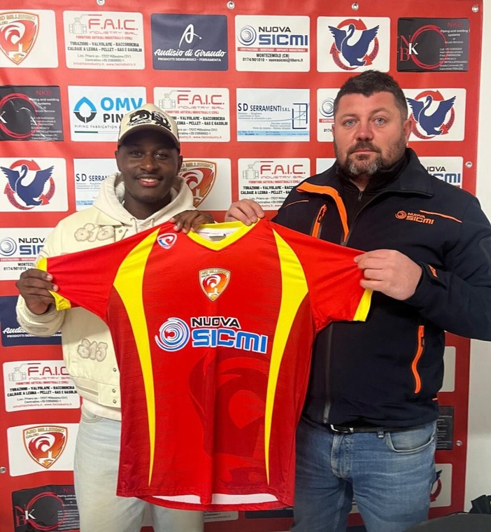 MILLESIMO Chiuso il mercato con il botto: la nuova punta arriva dal Belgio