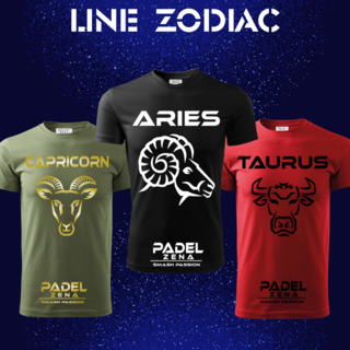 ZENA PADEL Lancia la Nuova Linea Zodiac T-shirt: Un'Era di Stile e Performance nel Padel